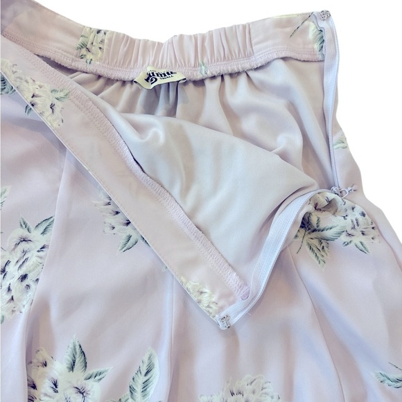 Show Me Your MuMu Liv Love Lavender Print Pleated Mini Skirt - Picture 7 of 11